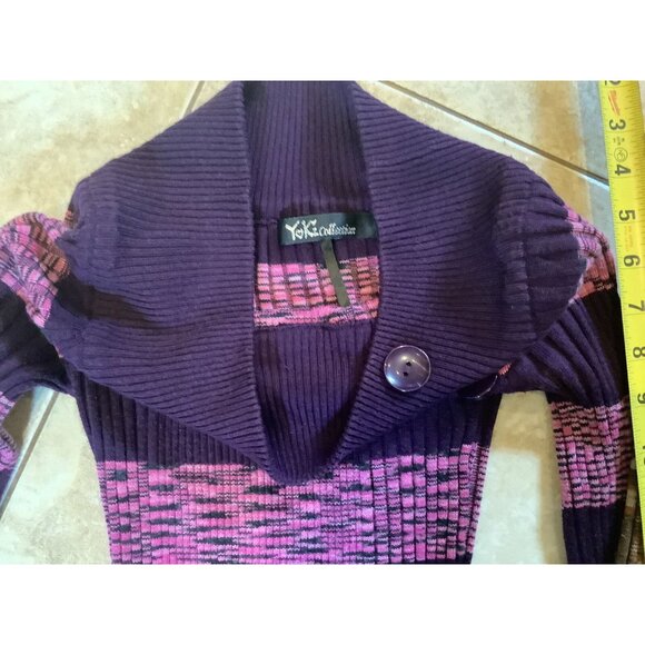 Yoki Collection Long Tunic Belted Top LOT off shoulder if desired~ Size Medium - Picture 5 of 7